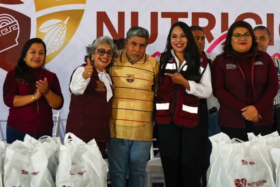Impulsa Tonantzin Fern&aacute;ndez el programa Nutrici&oacute;n con Amor en San Pedro Cholula