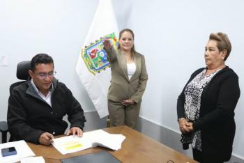 Rinde protesta Olga Arellano Silva como titular de la Direcci&oacute;n General de Archivo del Congreso