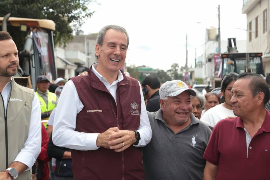 Encabeza Pepe Chedraui trabajos de rehabilitaci&oacute;n vial en la Resurrecci&oacute;n