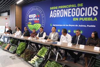 Presentan en el Congreso del Estado la Expo Hort&iacute;cola Puebla-BUAP 2026