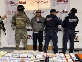 Capturan a “El Moco”, se&ntilde;alado como l&iacute;der huachicolero en la Sierra Norte de Puebla