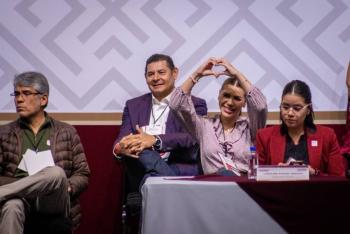 Armenta pide a Morena resolver disputas internas y mantener la unidad rumbo a 2027