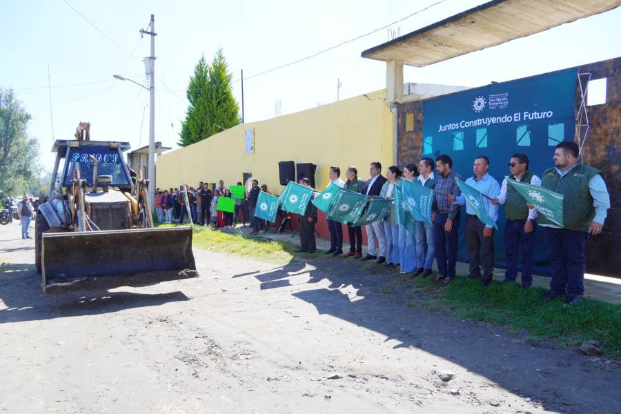 Gobierno de Juan Manuel Alonso inicia obra que facilitar&aacute; el acceso al bachillerato Rosario Castellanos en Tepeyecac