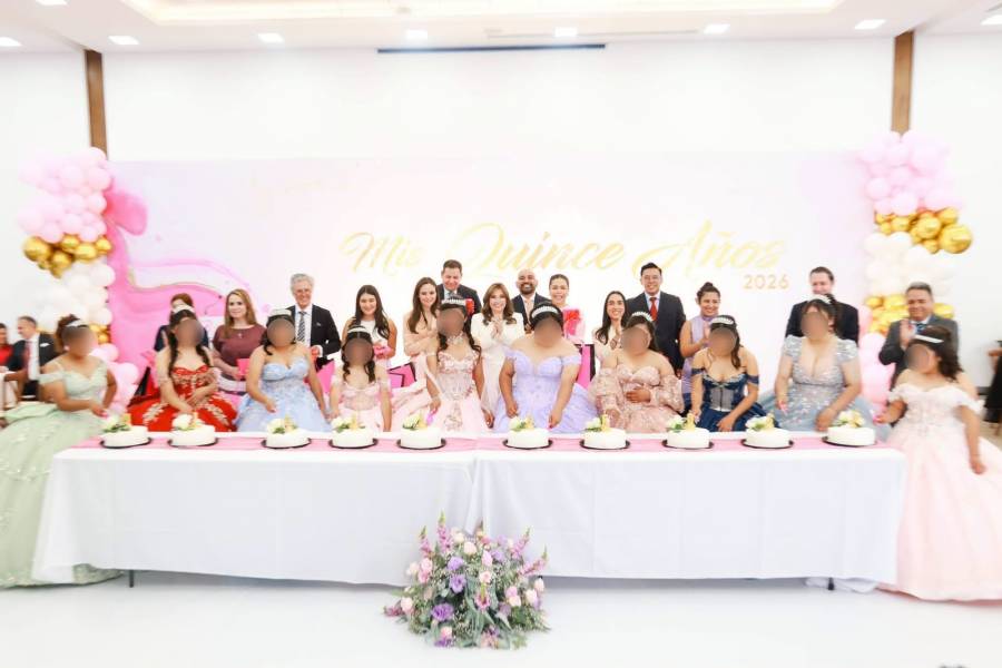 Ceci Arellano celebra los sue&ntilde;os de quincea&ntilde;eras de la Casa del Adolescente
