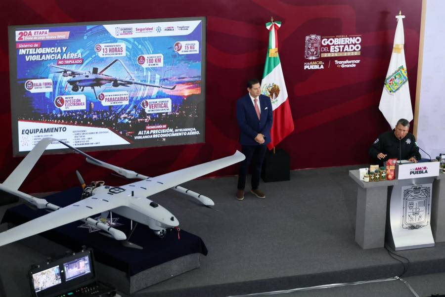 Se fortalece estrategia de seguridad estatal con drones de alta tecnolog&iacute;a para monitoreo en tiempo real