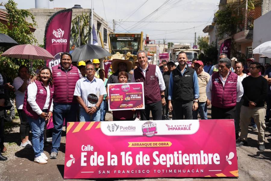 Arranca Pepe Chedraui obras de pavimentaci&oacute;n en Guadalupe Hidalgo 2da. Secci&oacute;n