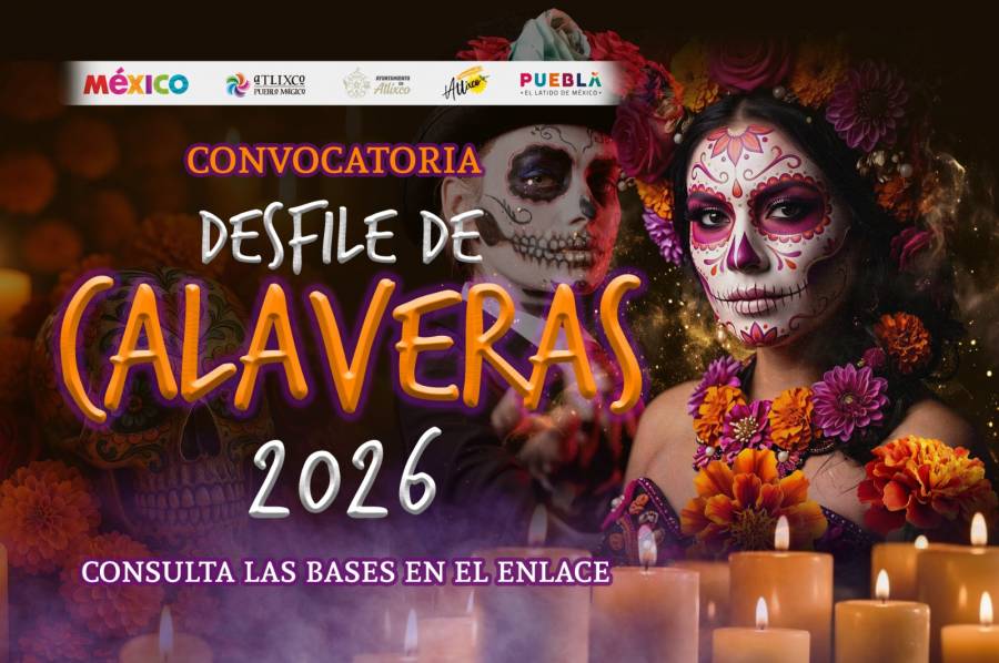 ¡Atlixco se llena de tradici&oacute;n y color! Ariadna Ayala invita al desfile de calaveras 2026.
