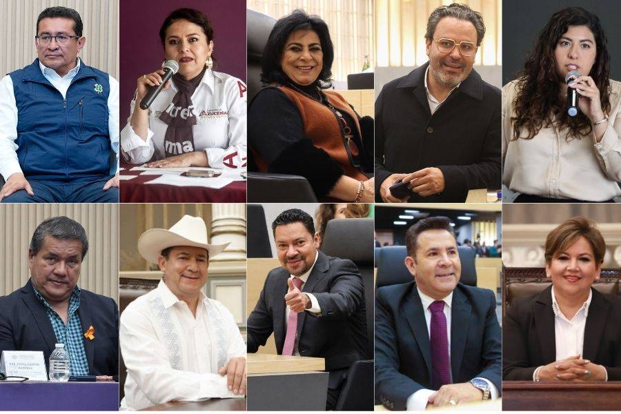 Diez diputados de Morena buscan candidaturas para 2027 en Puebla