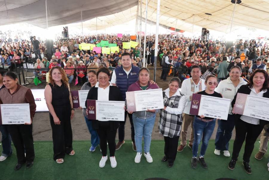 Proyectos de Obra Comunitaria contribuyen l crecimiento econ&oacute;mico con liderazgo de mujeres