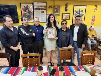 Diputada Delfina Pozos fortalece su v&iacute;nculo con migrantes poblanos en Nueva York