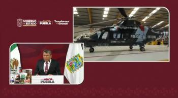 SSP de Puebla incorporar&aacute; helic&oacute;ptero Agusta Westland 2020 para reforzar vigilancia y combate a incendios