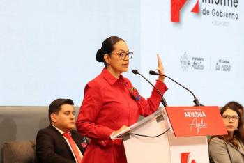 Ariadna Ayala rinde 2do informe; consolida progreso de Atlixco con resultados