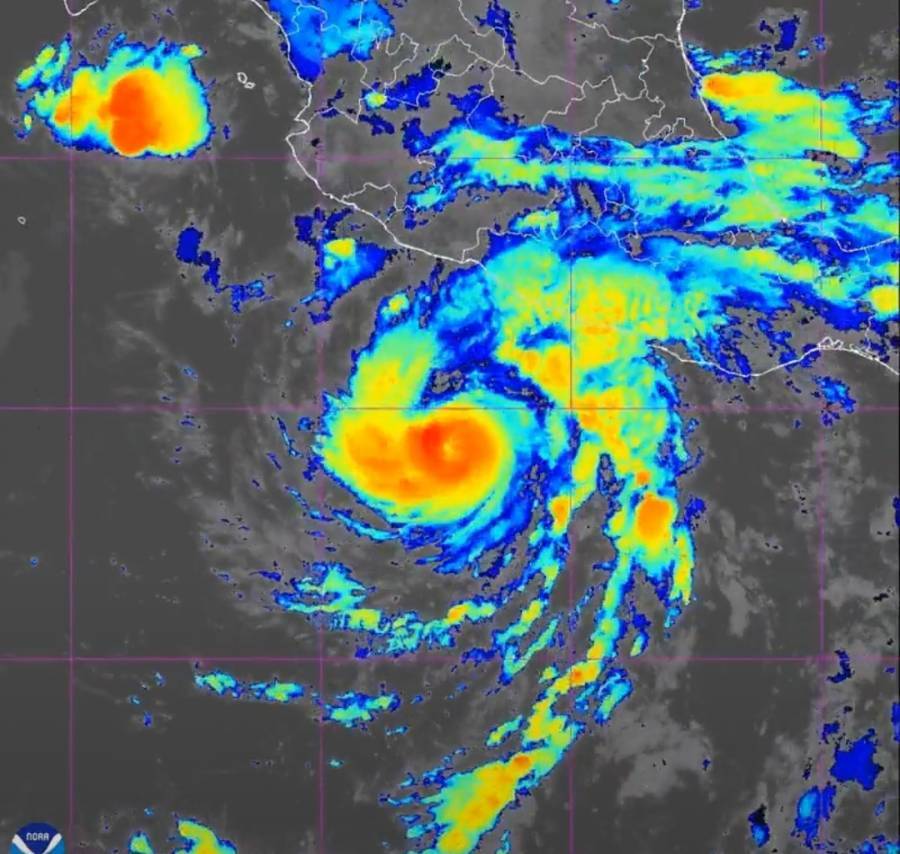 Hurac&aacute;n Trudy alcanza categor&iacute;a 3 frente al Pac&iacute;fico mexicano; prev&eacute;n lluvias intensas