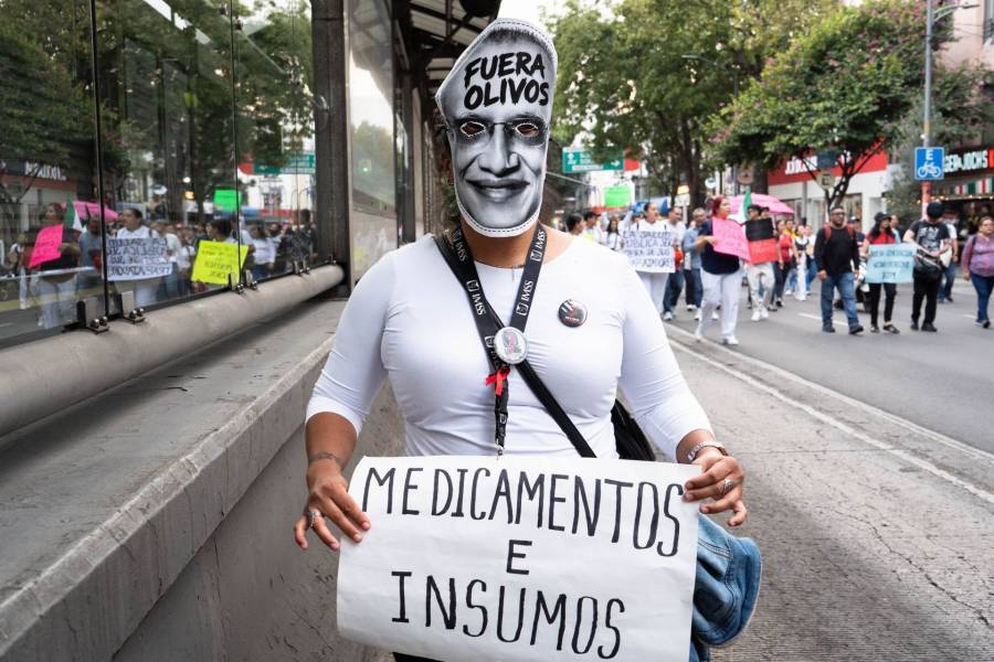 Trabajadores del IMSS anuncian nueva marcha para exigir aumento salarial