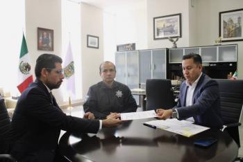SSP de Puebla formaliza nombramientos de David Rivera y Pablo de la Cruz en dos subsecretar&iacute;as