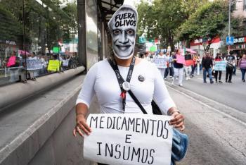 Trabajadores del IMSS anuncian nueva marcha para exigir aumento salarial