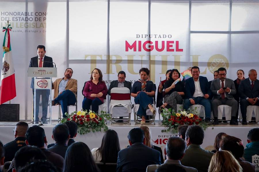 Presenta diputado Joseacute Miguel Trujillo su Segundo Informe de Actividades destaca propuestas en fiscalizacioacuten transparencia seguridad y salud
