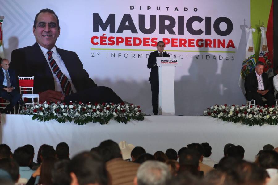 Destaca diputado Mauricio Céspedes trabajo legislativo y de gestión en su Segundo Informe de Actividades