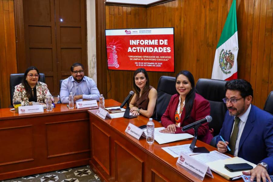 Fortalece San Pedro Cholula acciones de limpieza y sustentabilidad